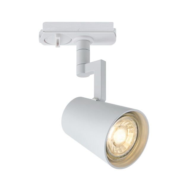 Nordlux Modern Indoor Track Spot Light White Aluminium GU10 Adjustable Head - Mains Powered, IP20 - image 1