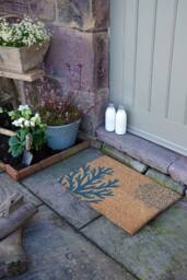 Artsy Mats Coral Doormat (60 x 40cm) in Brown - Size: 40 cm x 60 cm - thumbnail 6