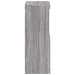 Berkfield Home Sideboard with LED Lights Grey Sonoma 41x37x100 cm - Size: 41 x 37 x 100 cm - thumbnail 8