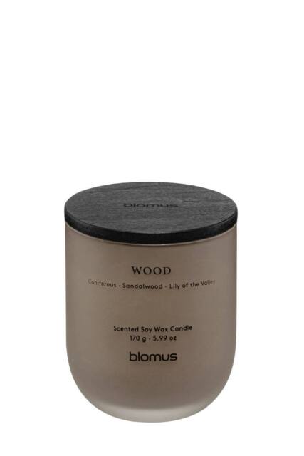 Blomus TUOKSU Wood Scented candle S in Light Brown - image 1
