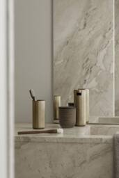 Blomus TUOKSU Wood Scented candle S in Light Brown - thumbnail 5