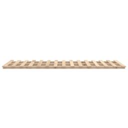Berkfield Home Beautiful Bed Frame without Mattress 140x200 cm Solid Wood Pine in Light Brown - thumbnail 6