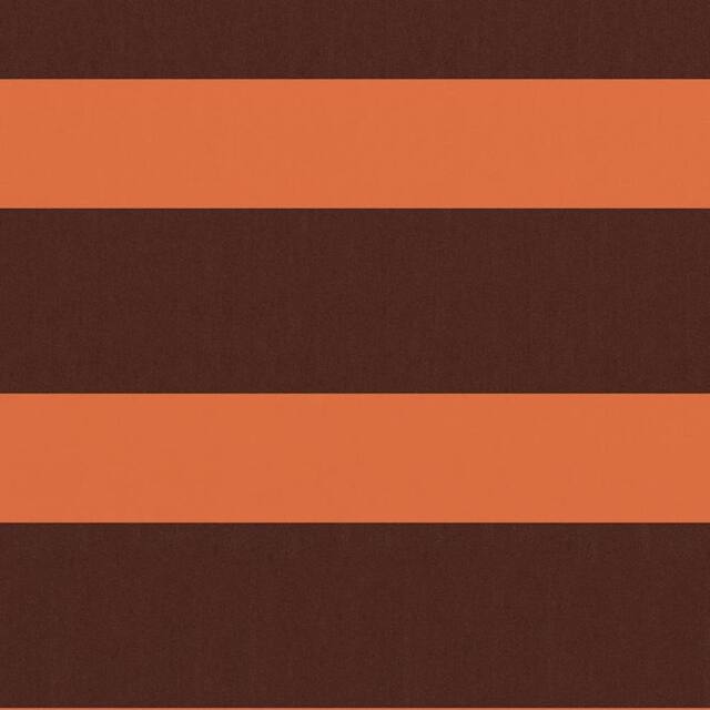 Berkfield Home Balcony Screen Orange & Brown 90x400 cm Oxford Fabric - image 1