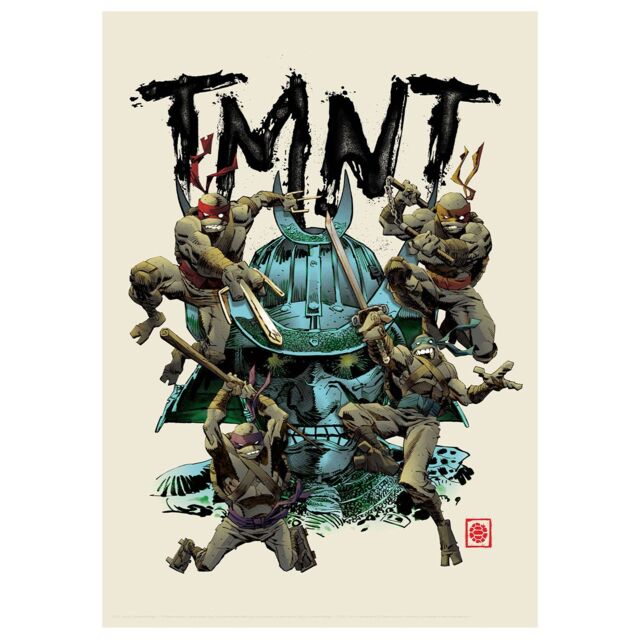Teenage Mutant Ninja Turtles Limited Edition Art Print - Size: A3