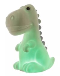 Nova Lighting Rechargeable Dino Night Light in White - Size: 6 inches - thumbnail 2