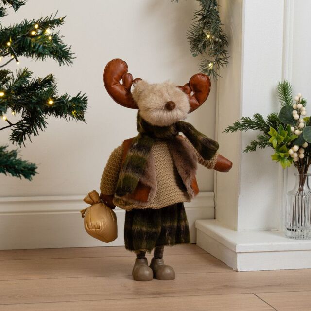 Scottish Everlastings Ltd 46cm Plush Reindeer Brown - image 1
