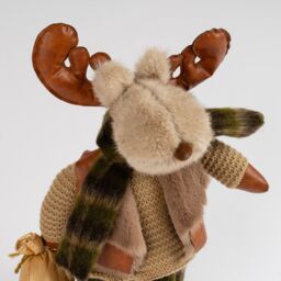 Scottish Everlastings Ltd 46cm Plush Reindeer Brown - thumbnail 3