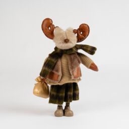 Scottish Everlastings Ltd 46cm Plush Reindeer Brown - thumbnail 2