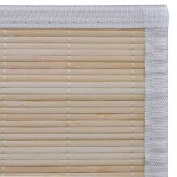 Berkfield Home Rectangular Natural Bamboo Rugs 2 pcs 120x180 cm in Beige - Size: 100 cm diameter - thumbnail 7
