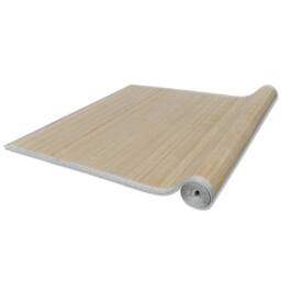 Berkfield Home Rectangular Natural Bamboo Rugs 2 pcs 120x180 cm in Beige - Size: 100 cm diameter - thumbnail 4