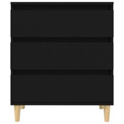 Berkfield Home Sideboard Black 60x35x70 cm Engineered Wood - Size: 60 x 35 x 70 cm - thumbnail 6