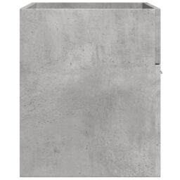 Berkfield Home Sink Cabinet Concrete Grey 80x38.5x46 cm Engineered Wood - thumbnail 5