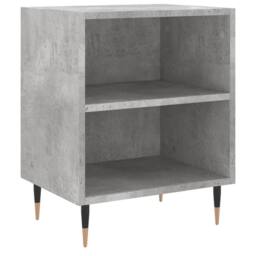 Berkfield Home Bedside Cabinets 2 pcs Concrete Grey 40x30x50 cm Engineered Wood - Size: 40 x 30 x 50 cm - thumbnail 4
