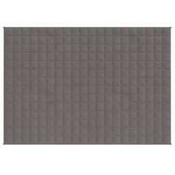 Berkfield Home Weighted Blanket Grey 150x200 cm 11 kg Fabric - thumbnail 3