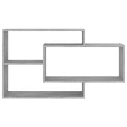 Berkfield Home Wall Shelf Grey Sonoma 104x20x58.5 cm Engineered Wood - thumbnail 3