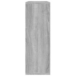 Berkfield Home Wall Shelf Grey Sonoma 104x20x58.5 cm Engineered Wood - thumbnail 4