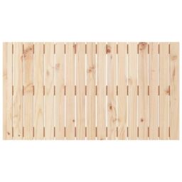 Berkfield Home Wall Headboard 108x3x60 cm Solid Wood Pine in Brown - Size: 108 x 3 x 60 cm - thumbnail 4