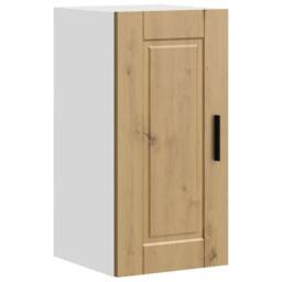 Berkfield Home Kitchen Wall Cabinet¬†Porto Artisan Oak Engineered Wood in Brown - thumbnail 3
