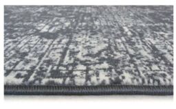 THE RUGS Maestro Collection Vintage Design Rug in Charcoal - 3118 GB25 - Size: 67 cm x 200 cm - thumbnail 4