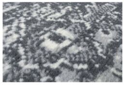 THE RUGS Maestro Collection Vintage Design Rug in Charcoal - 3118 GB25 - Size: 67 cm x 200 cm - thumbnail 3