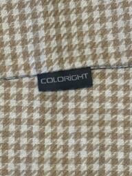 Luxury Living Pair of Houndstooth Woven Cushions - Plump Pads, Removable Covers in Cream - Size: 45 cm x 45 cm - thumbnail 2