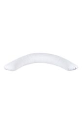 Homescapes U Shaped Comfort Pregnancy Pillow Super Microfibre in White - thumbnail 2