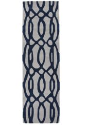 The Rug Shop UK Blue Handmade Luxurious Easy to clean Abstract Area Rug - Size: 160 cm x 230 cm - thumbnail 7