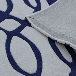 The Rug Shop UK Blue Handmade Luxurious Easy to clean Abstract Area Rug - Size: 160 cm x 230 cm - thumbnail 5