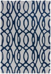 The Rug Shop UK Blue Handmade Luxurious Easy to clean Abstract Area Rug - Size: 160 cm x 230 cm - thumbnail 6