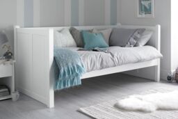 Time4sleep Hampton Single Day Bed in White - thumbnail 3