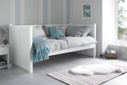 Time4sleep Hampton Single Day Bed in White - thumbnail 2