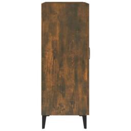 Berkfield Home Sideboard Smoked Oak 69.5x34x90 cm Engineered Wood in Brown - thumbnail 8