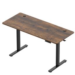 VonHaus Large Home Office Electric Standing Desk with USB-C Charging in Walnut - thumbnail 9
