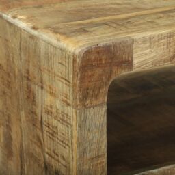 Berkfield Home TV Cabinet 60x32x36 cm Solid Wood Mango in Brown - Size: 60 x 32 x 36 cm - thumbnail 8