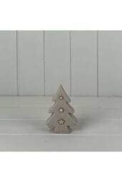 KDMD Sand Texture Effect Ceramic Tree Decoration - 12mm in Light Sand