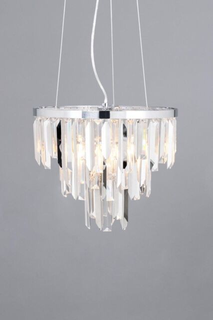 BHS Lighting Beekham Pendant Ceiling Light in Silver - image 1
