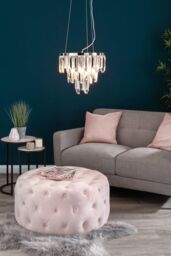 BHS Lighting Beekham Pendant Ceiling Light in Silver - thumbnail 4