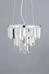 BHS Lighting Beekham Pendant Ceiling Light in Silver - thumbnail 2