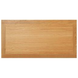 Berkfield Home Coffee Table 90x45x40 cm Solid Oak Wood in Brown - Size: 90 x 45 x 40 cm - thumbnail 4