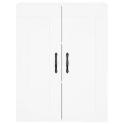 Berkfield Home Wall Mounted Cabinet White 69.5x34x90 cm Engineered Wood - thumbnail 7