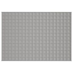 Berkfield Home Weighted Blanket Grey 140x200 cm Single 10 kg Fabric - thumbnail 3