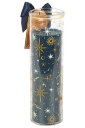 KDMD Starry Night Cinnamon & Blackberry Tube Candle in Teal - thumbnail 4