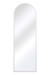 "MirrorOutlet White Framed Arched Leaner/Wall Mirror 71"" X 24"" (180CM X 60CM) - Size: 1 Pack" - thumbnail 5