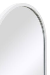 "MirrorOutlet White Framed Arched Leaner/Wall Mirror 71"" X 24"" (180CM X 60CM) - Size: 1 Pack" - thumbnail 4
