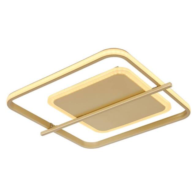 Netlighting Reball Integrated LED Semi Flush Ceiling Light Gold Colors LED 3000K - image 1
