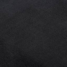 Berkfield Home Washable Rug Soft Shaggy 160x230 cm Anti Slip Black - Size: 100 cm diameter - thumbnail 3