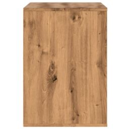 Berkfield Home Corner Chest of Drawers Artisian Oak 80x41x58 cm Engineered Wood in Brown - Size: 80 x 41 x 58 cm - thumbnail 6