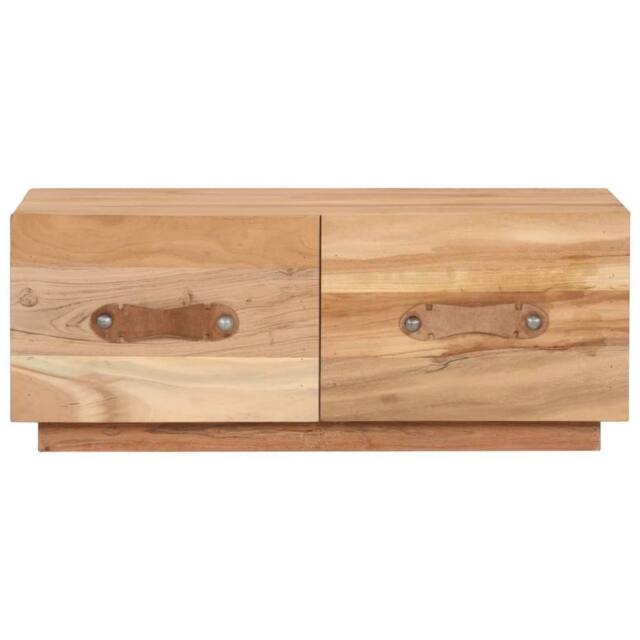 Berkfield Home Decorative Coffee Table 90x50x35 cm Solid Reclaimed Wood in Brown - Size: 90 x 50 x 35 cm - image 1
