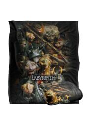 Jim Henson Labyrinth Gaggle of Goblins Silky Touch Super Soft Throw Blanket 152 X 127 cm in White - thumbnail 2