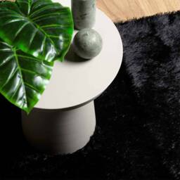 Berkfield Home Shaggy Rug High Pile NAVARRA Black 130x200 cm Polyester - Size: Medium - thumbnail 8